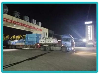 天意機(jī)械裝飾及保溫一體化板生產(chǎn)線(xiàn)成功發(fā)往威海